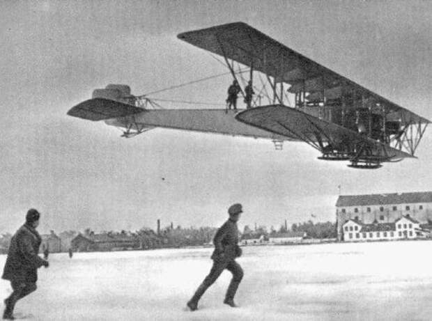 Многомоторный самолет «Илья Муромец» изобретения, россия