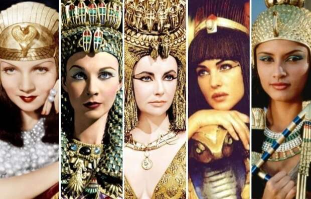 Актрисы, которые сыграли роль Клеопатры в кино | Фото: feme.ua, bigpicture.ru и izuminki.com