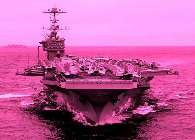 США собрались на морской театр военных действий без брюк, но в радужном галстуке...