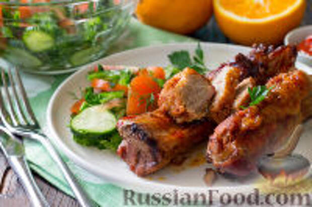 Фото к рецепту: Свиные ребрышки по-перуански