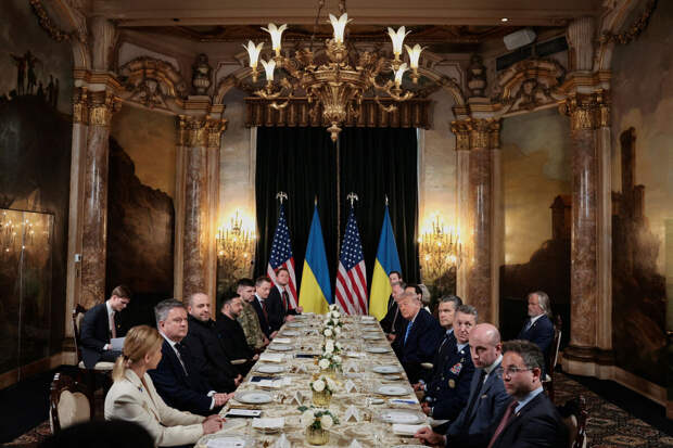 Переговоры Трампа и Зеленского продолжаются больше двух часов