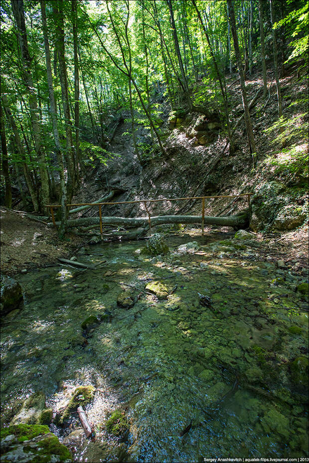Красота водопада Серебряные Струи