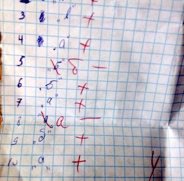 Гениальные ответы детей на контрольных работах дети, контрольная работа, юмор