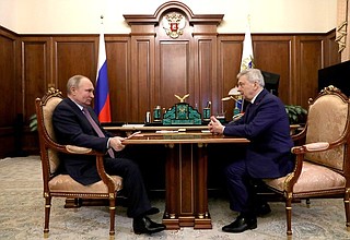 Встреча с президентом Национального медицинского исследовательского центра эндокринологии Иваном Дедовым.