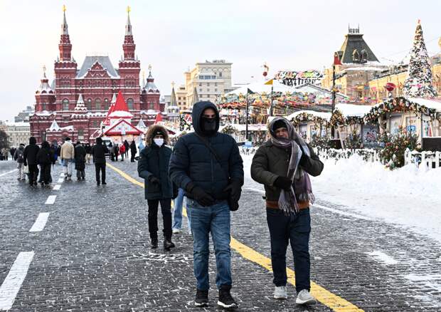 Назван срок окончания морозов в Москве