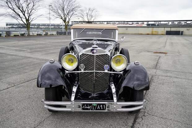 Кабриолет Mercedes-Benz 770K из музея гоночной трассы Индианаполиса