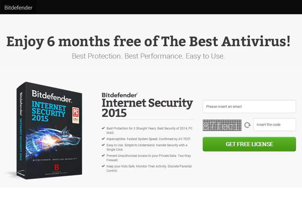 Bitdefender Internet Security на 6 месяцев бесплатно