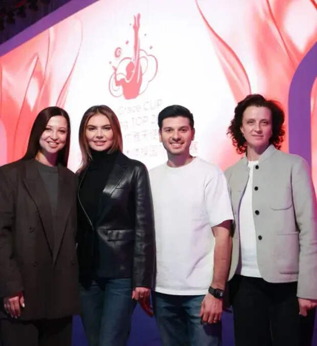 Яна Батыршина, Алина Кабаева, Эмин Гарибов и Марина Говорова