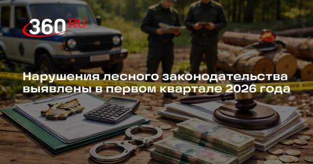Нарушения лесного законодательства выявлены в первом квартале 2026 года