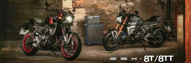Suzuki GSX-8T и GSX-8TT 2026. Подробности