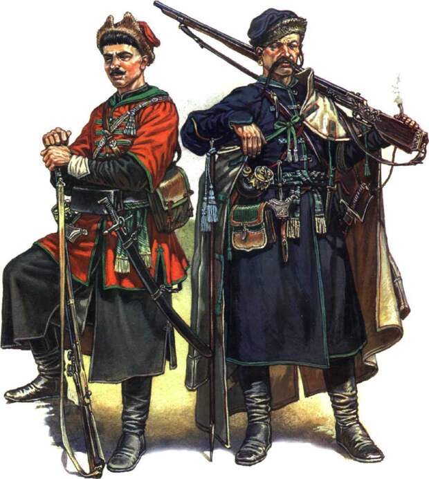 Битва под Берестечком 1651 года. Реестровые казаки Богдана Хмельницкого