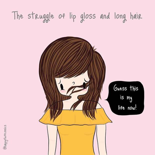 Artist Creates Illustrations Of The Daily Problems Of A Modern Girl And You Will Surely Laugh At It