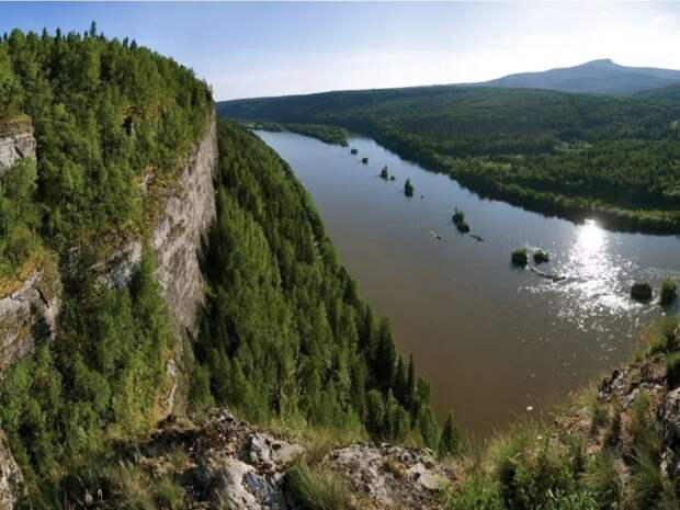 Красоты России. Река Вишера