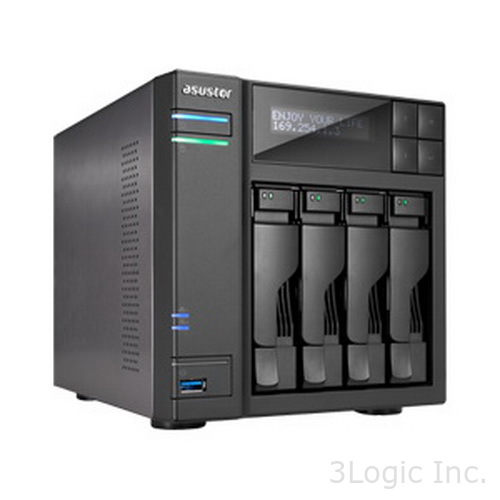 ASUSTOR NAS сервер 4-дисковый AS-604T SATA w/o HDD