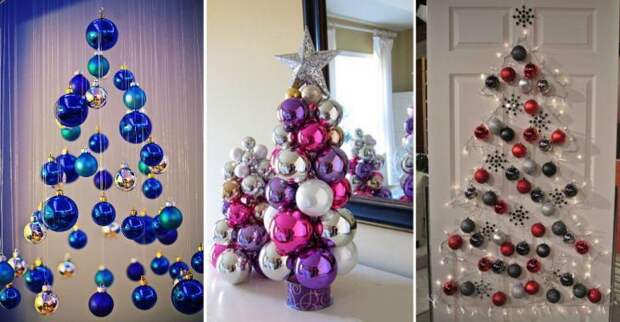 10 способов создать свою ёлку. Выбирайте по вкусу