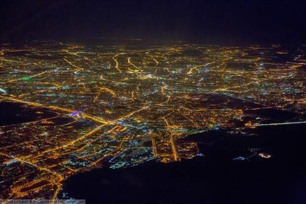 Москва с борта самолёта москва, с борта самолёта, фоторепортаж
