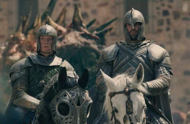 Freddie Fox and Fabien Frankel as Ser Gawain Hightower and Ser Criston Cole