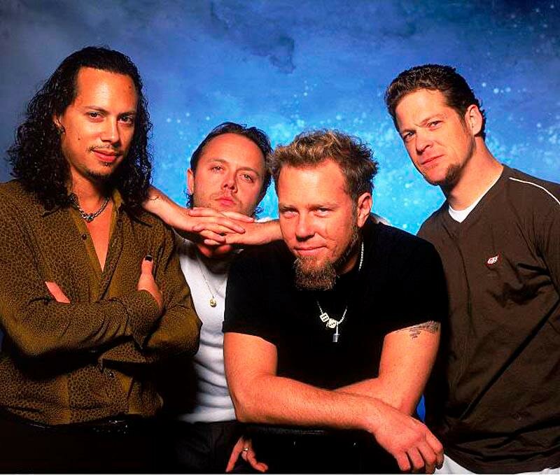 Рок-группа Metallica. Фото из открытых источников Интернета