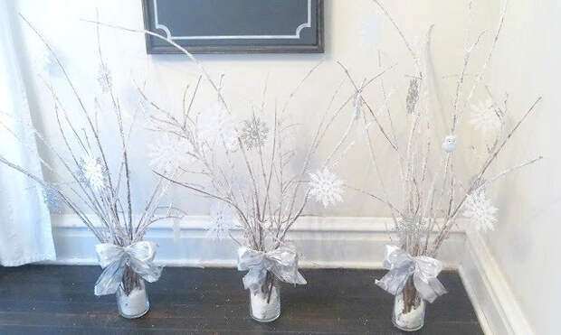 Новогодний декор из снежинок: 8 идей, которые вас очаруют