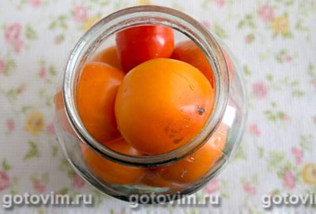 Квашеные помидоры с горчицей, Шаг 03