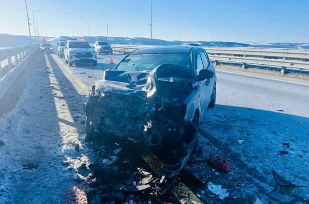 Лаеш районында авариядә алты кеше имгәнгән - видео