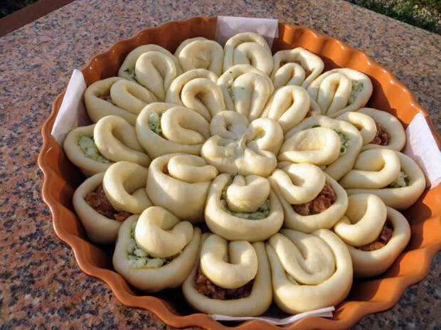 Пирог с очень вкусной начинкой (по мнению автора) Пирог, Начинка для пирога, Выпечка, Приготовление, Рецепт, Другая кухня, Видео, Длиннопост, Кулинария