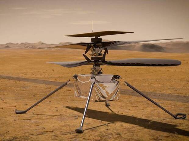 «Это успех»: NASA отправило марсианский вертолет Ingenuity в новый полет