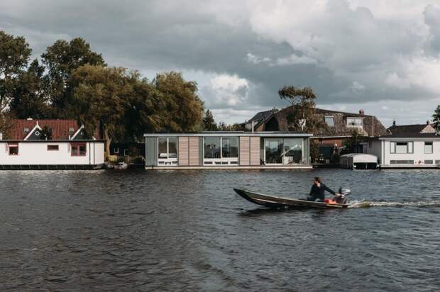 Энергетически позитивная плавающая вилла, Нидерланды