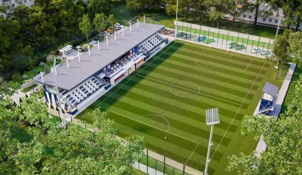Инвестор возведет футбольный комплекс на востоке Москвы при поддержке города