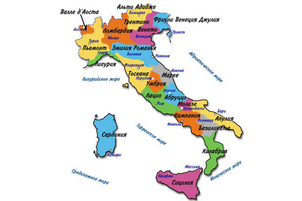 Italia-Map