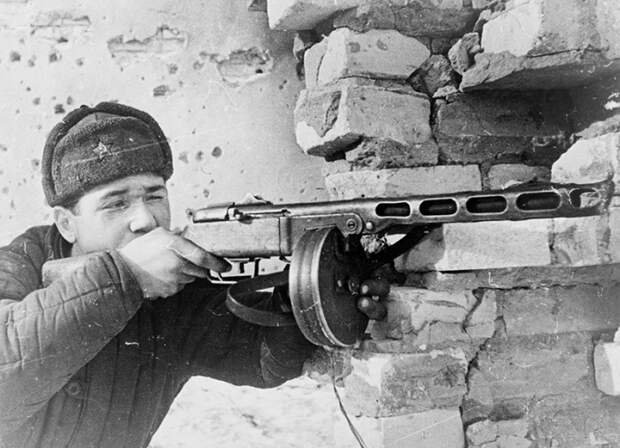 Пистолет-пулемет Шпагина. | Фото: Википедия.