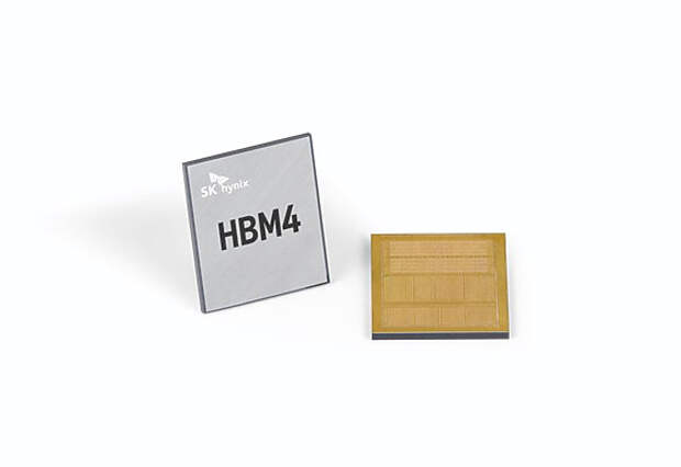 SK hynix начала поставлять образцы памяти HBM4 — 12 ярусов, 36 Гбайт и 2 Тбайт/с