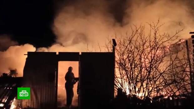 Семь человек сгорели заживо в частном доме в Пензенской области