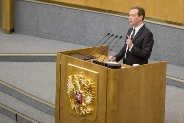 Дмитрий Медведев. Фото: Фото: Борис Тумаков/пресс-служба фракции 