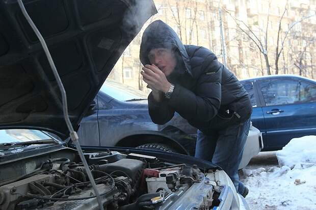 Прогревание автомобиля/ Фото: news.myseldon.com