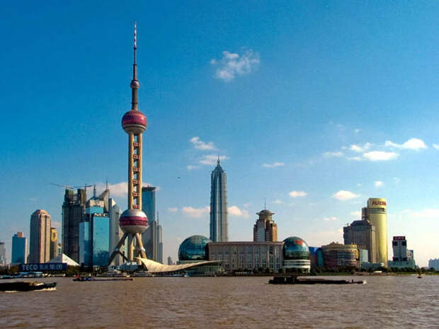 Башня Shanghai Pearl.