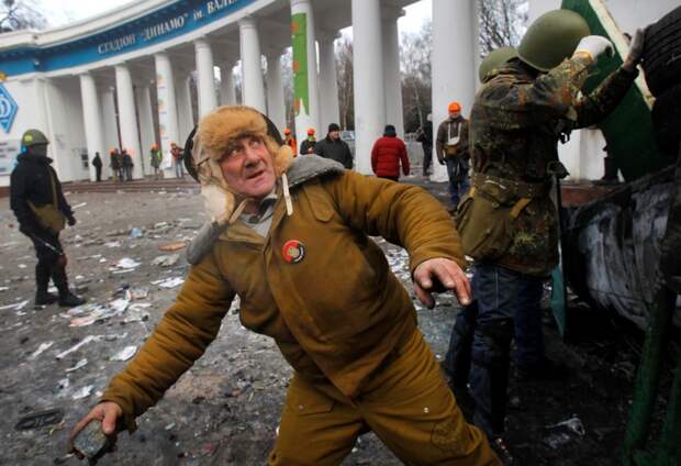 Беспорядки в Киеве