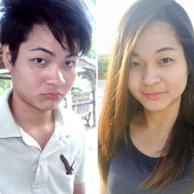 фотографии трансгендеров до и после, фотографии трансформаций трансгендеров, трансформации трансгендеров до и после