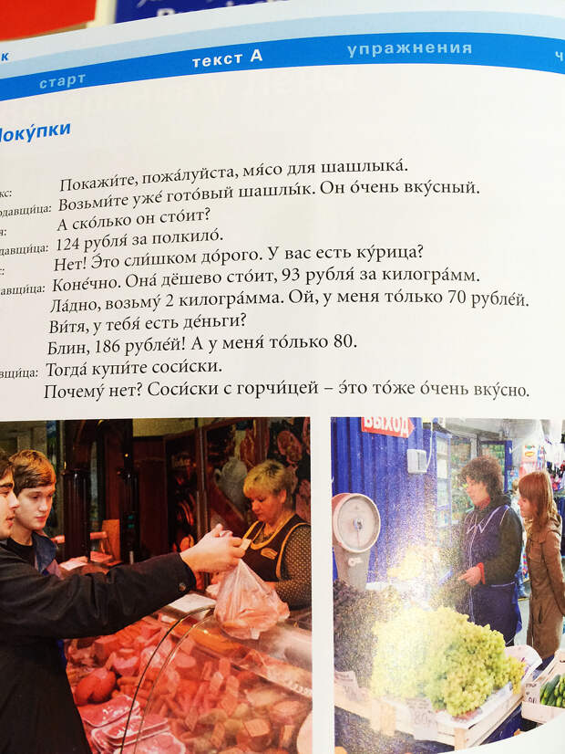 Что пишут в современных учебниках по русскому языку для иностранцев (ФОТО)