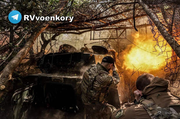 Артиллеристы 238 бригады накрыли танкистов противника (ВИДЕО)