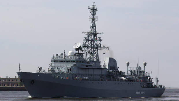 Разведывательный корабль «Иван Хурс» ВМФ РФ зашел в Порт-Судан на Красном море