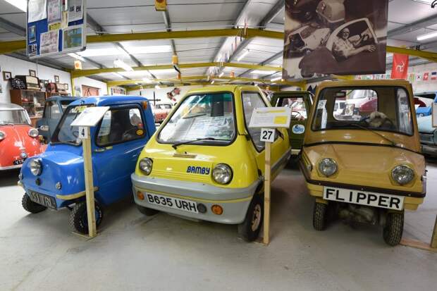 Музей микроавтомобилей в британской глубинке автомузей, музей