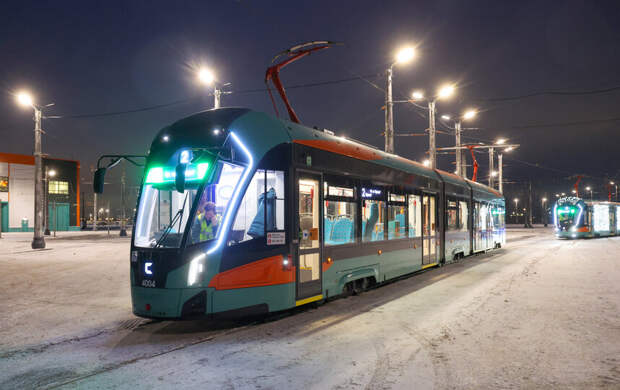Трамвайную линию «Славянка» запустили в Петербурге