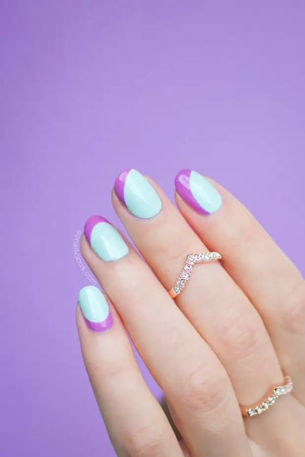 асимметричный френч фото 51