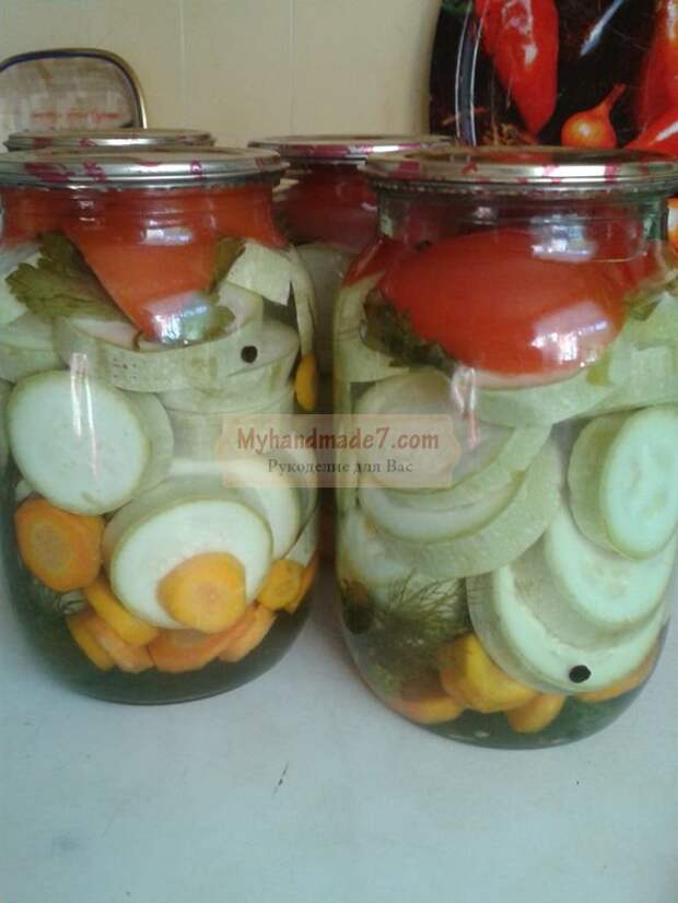 Кабачки консервированные