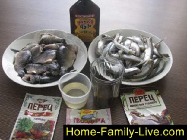 Продукты для шпрот в мультиварке