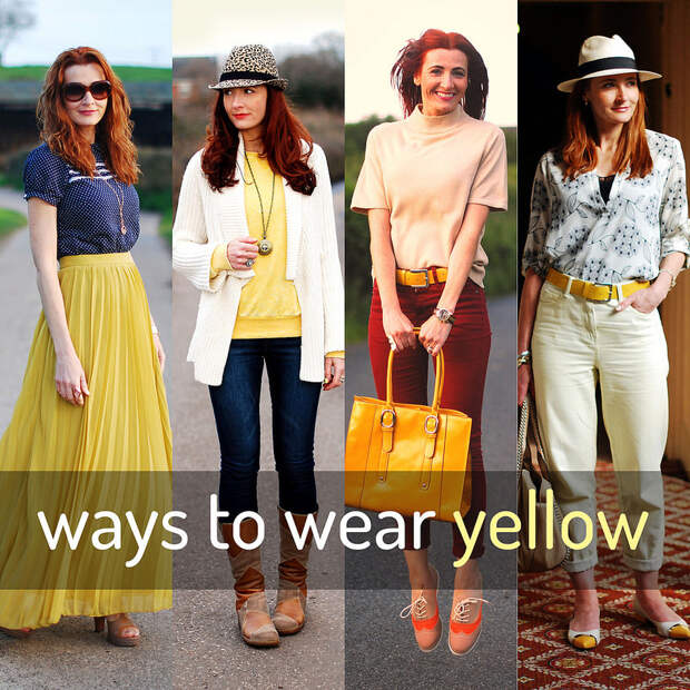 Ways to wear yellow