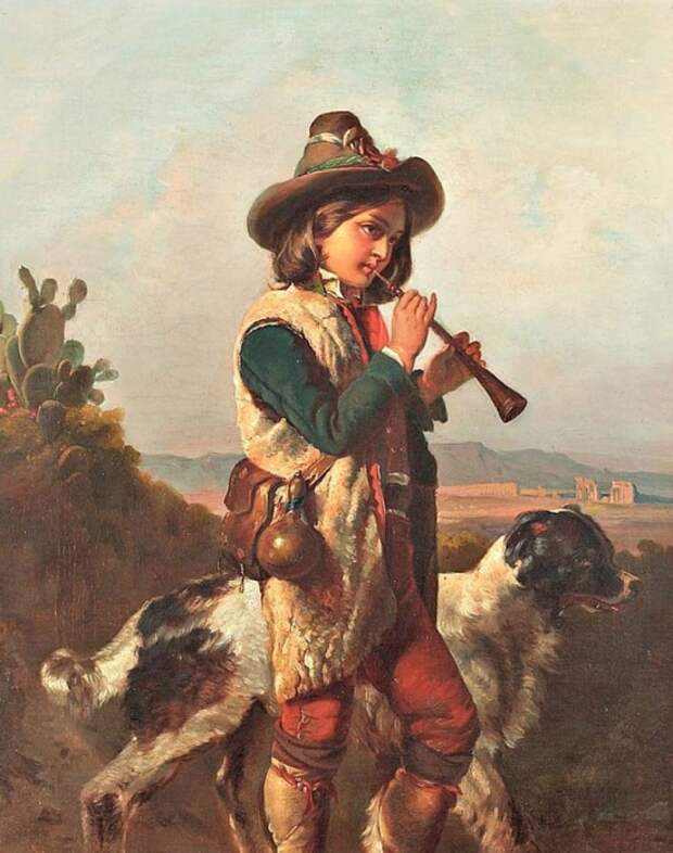 художник Альфред Жак ван Мюйден (Alfred van Muyden) картины – 03
