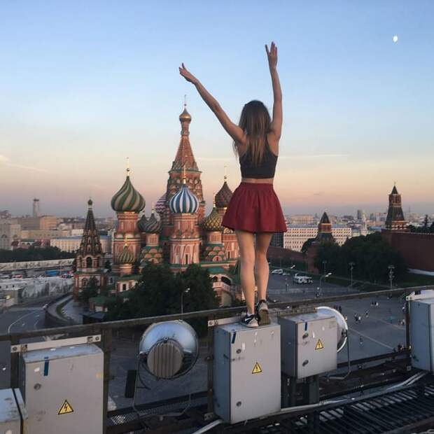 Самые невероятные селфи российских смельчаков
