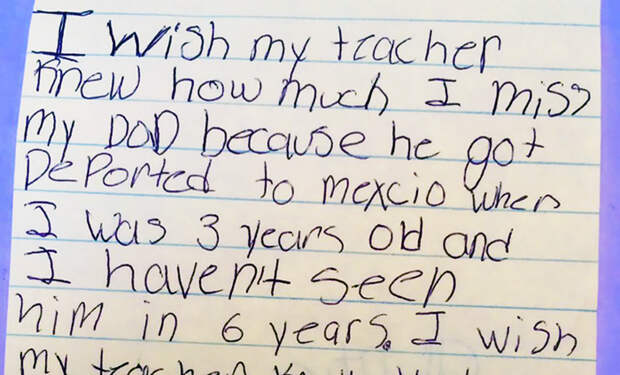 I Wish My Teacher Knew